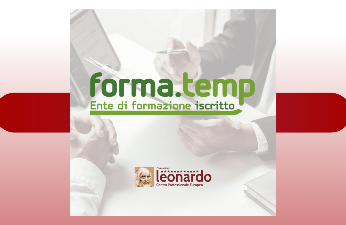 Politiche attive per il lavoro: la Fondazione Leonardo è ora ente accreditato Forma.Temp